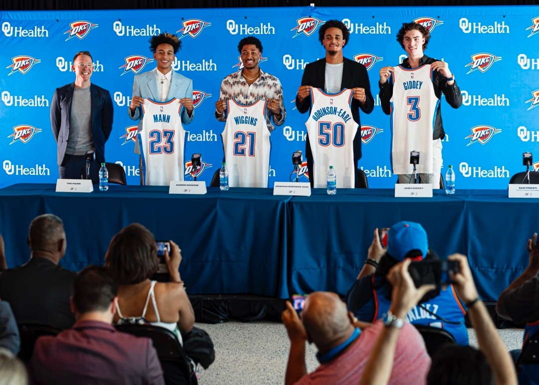 Okc Rookie PRESENTAZIONE DEI ROOKIE: TUTTE LE DICHIARAZIONI – OKC Thunder Italia